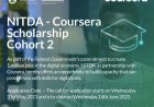 NITDA/Coursera Digital Skills Scholarship for Young Nigerians