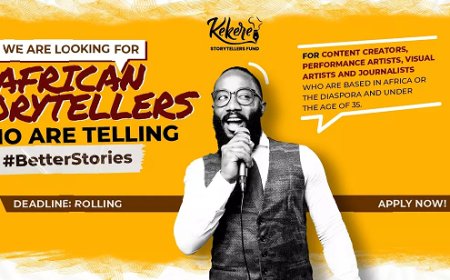 Africa No Filter’s Kekere Storytellers Fund (Win up to $2,000)