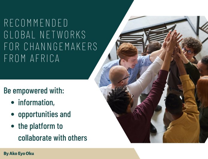 Networks Changemakers in Africa Should Join