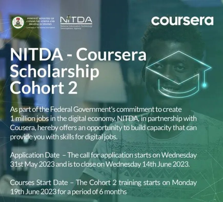 NITDA/Coursera Digital Skills Scholarship for Young Nigerians