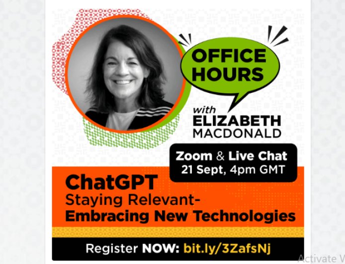 Staying Relevant – ChatGPT with Elizabeth MacDonald