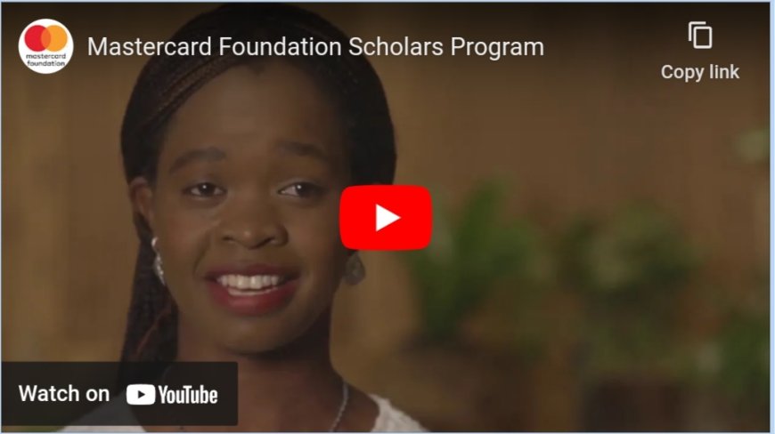 Mastercard Foundation Scholars