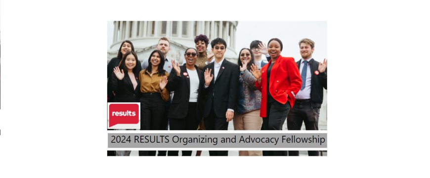 RESULTS Organizing and Advocacy Fellowship 2024