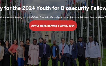 UNODA Youth for Biosecurity Fellowship 2024 for Biosecurity Leaders From The Global South