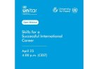 Open Webinar: Skills for a Successful International Career