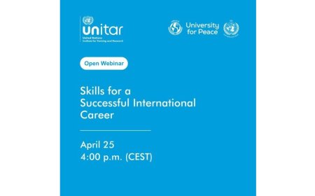Open Webinar: Skills for a Successful International Career