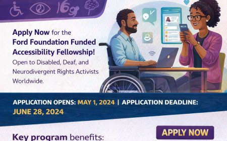 Call for Applications: Accessibility Fellowship 2026