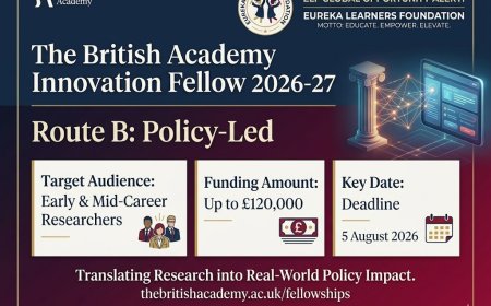 Call for Applications: British Academy Innovation Fellowships 2026–27 (Route B: Policy-Led)