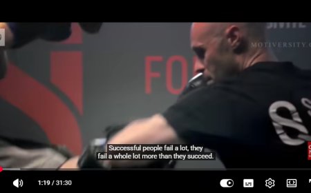 Failure Is Not the End—It's Part of the Journey: Watch Inspirational Video