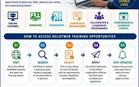 ReliefWeb Training Opportunities: A Gateway to Humanitarian and Development Careers