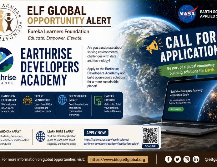 NASA EarthRISE Developers Academy 2026: Applications Open for Emerging Earth Science and GIS Professionals