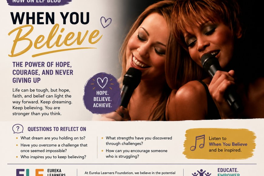 When You Believe: The Power of Hope, Courage, and Never Giving Up   (Watch Video)