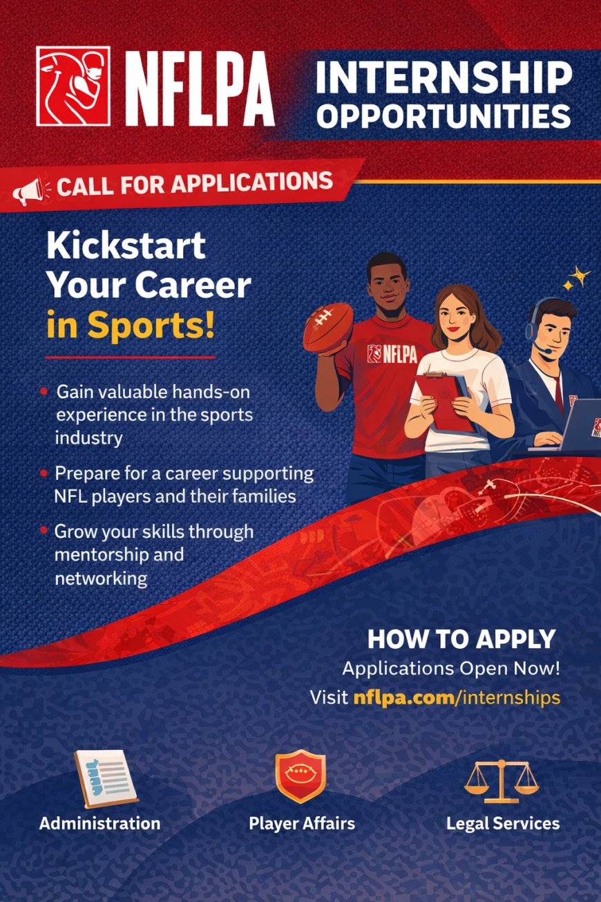 Call for Applications: NFL Players Association (NFLPA) Internship Program