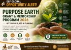 Purpose Earth Opens 2026 Grant Applications: Up to $10,000 for Community, Culture and Environmental Projects